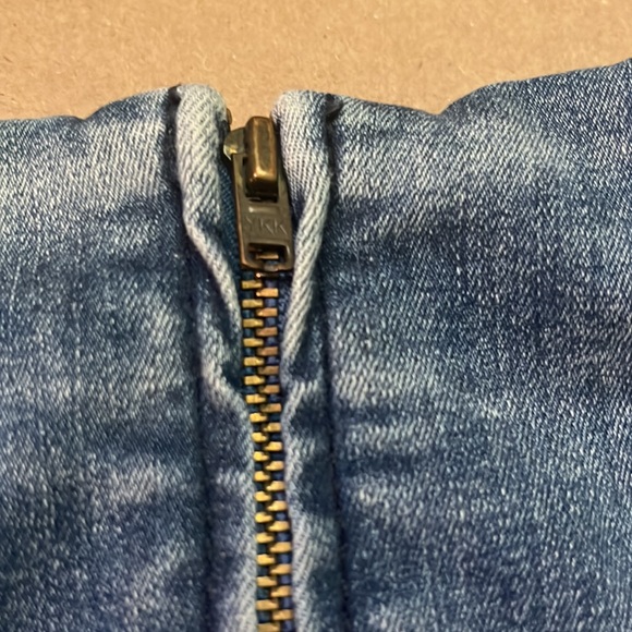 Free People - Modern Femme Two Tone Block Mini Skirt - Picture 4 of 8